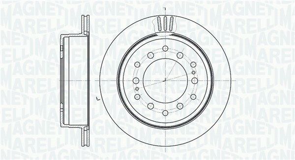 MAGNETI MARELLI Jarrulevy 361302040520